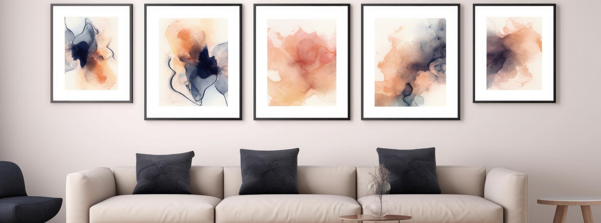 Die beliebtesten Arten von Wandbildern im modernen Interior Design