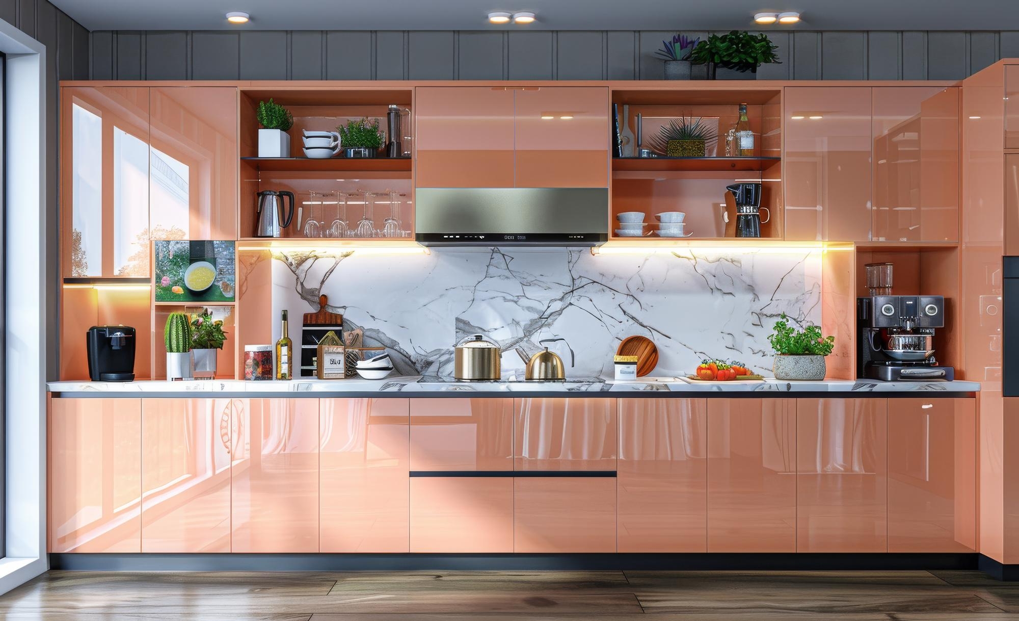 Küchenrückwand aus Glas: wie widerstandsfähig ist sie gegen Hitze, Dampf und Fett?