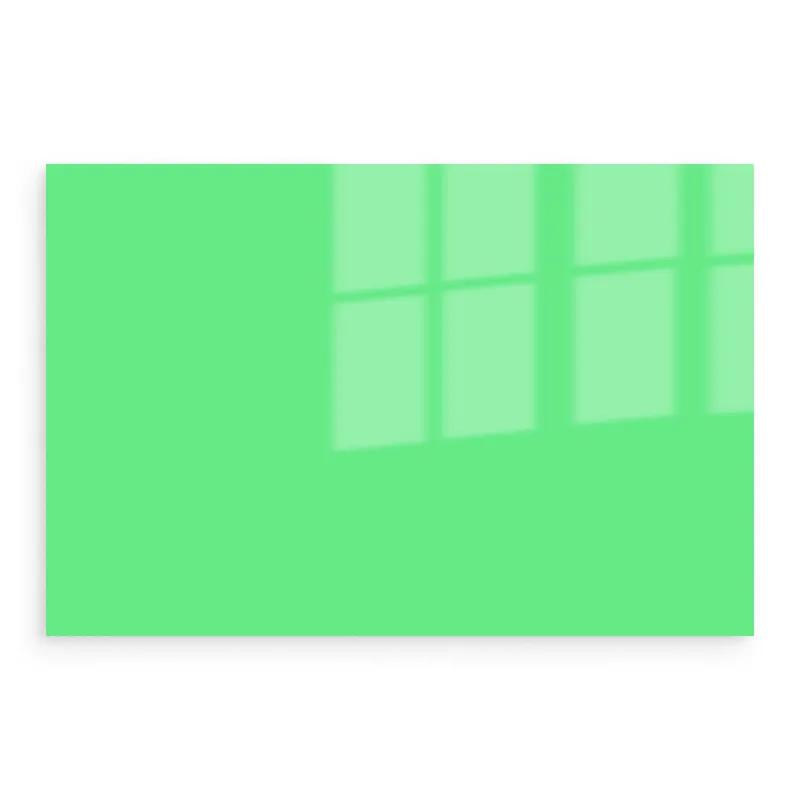 Küchenrückwand Glas Algae Green Hex 64e986