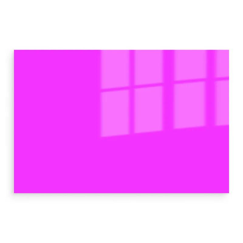 Küchenrückwand Glas Bright Neon Pink Hex F433ff
