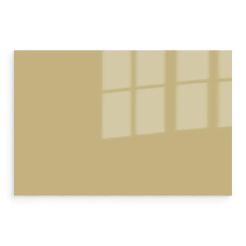 Küchenrückwand Glas Sand Hex C2b280