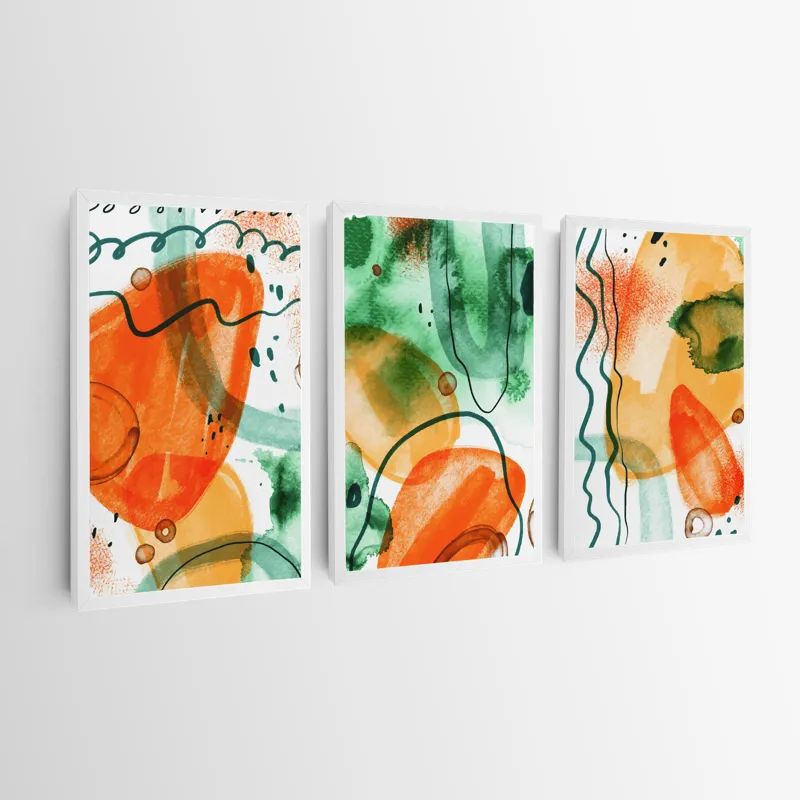 Orange Green Set mockup 0