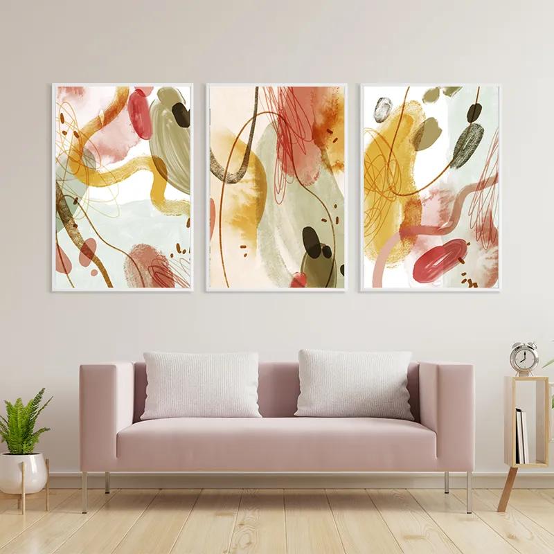 Mehrteiliges Leinwandbild Autumn Colorsrt mockup 3