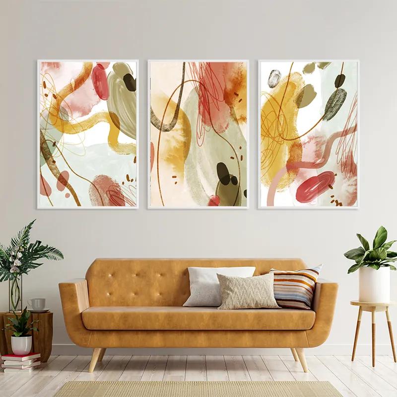 Mehrteiliges Leinwandbild Autumn Colorsrt mockup 4