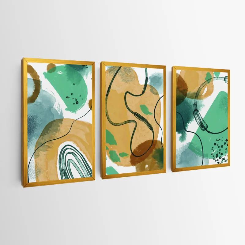 Mehrteiliges Leinwandbild Bluerown Set mockup 0