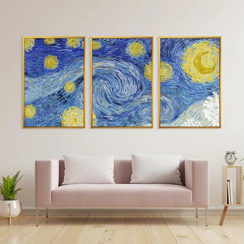 Mehrteiliges Leinwandbild Painting Set mockup 3