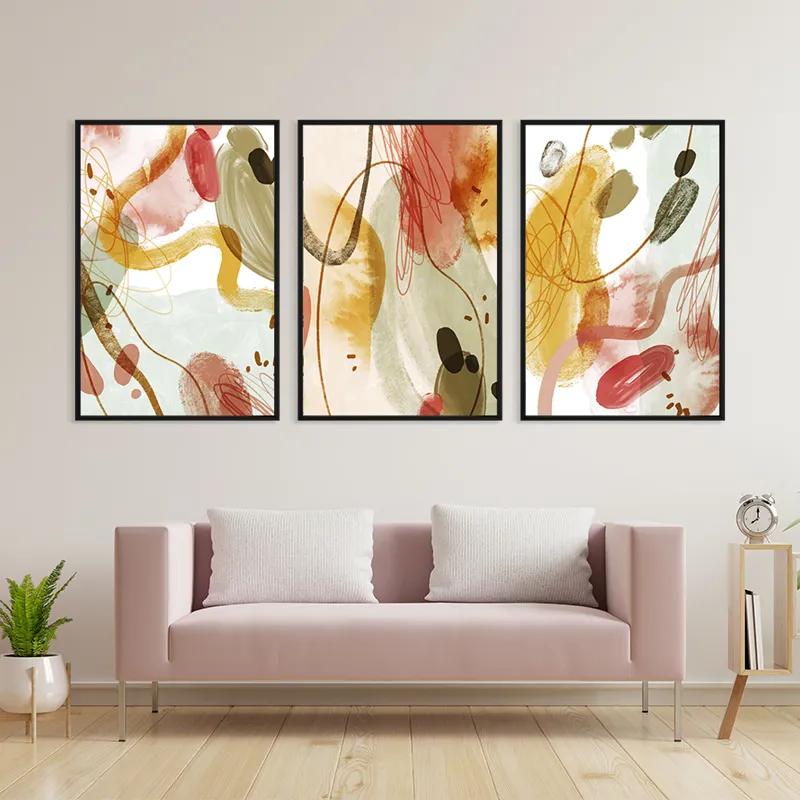 Mehrteiliges Leinwandbild Autumn Colorsrt mockup 3