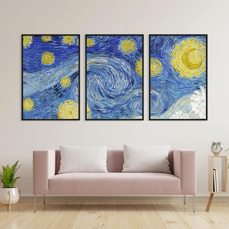 Mehrteiliges Leinwandbild Painting Set mockup 3