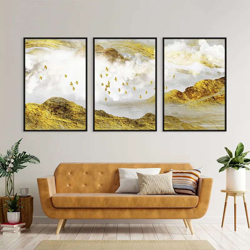 Gold Mountain Set mockup 4