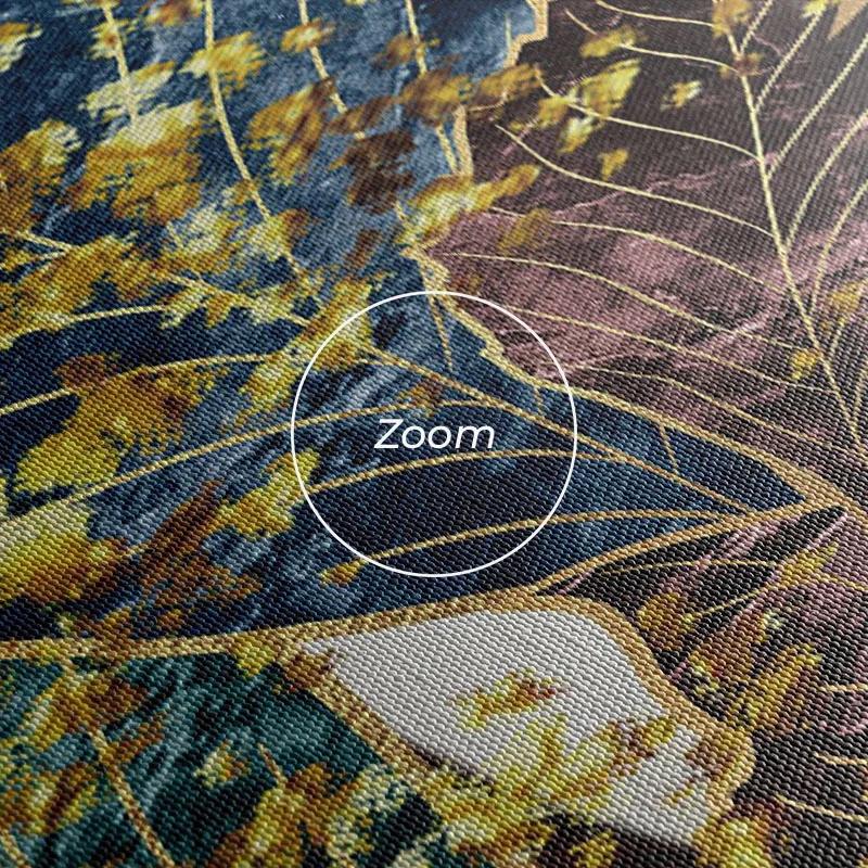 Mehrteiliges Leinwandbild Bluend Red Tree mockup 1