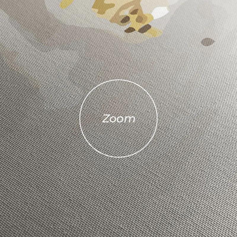 Mehrteiliges Leinwandbild Cream Glitter Set mockup 1