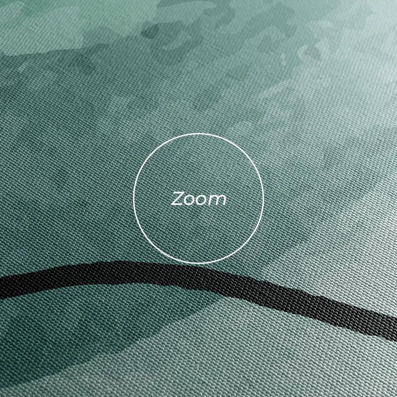 Mehrteiliges Leinwandbild Orange Green Set mockup 1