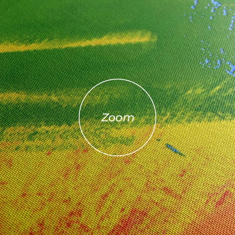 Mehrteiliges Leinwandbild Colorful Set mockup 1