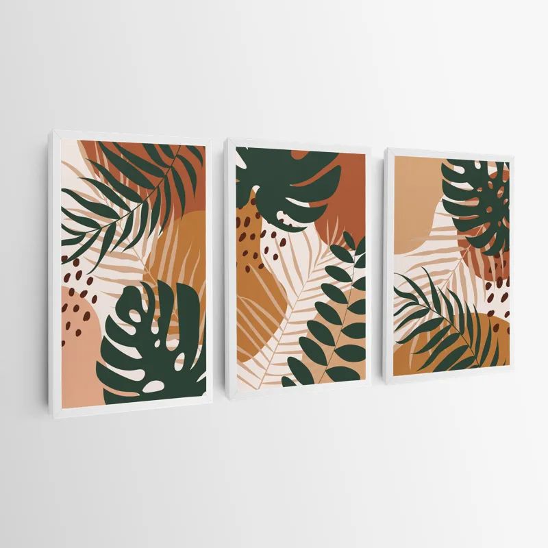 Tropical Green Leaves mockup 0