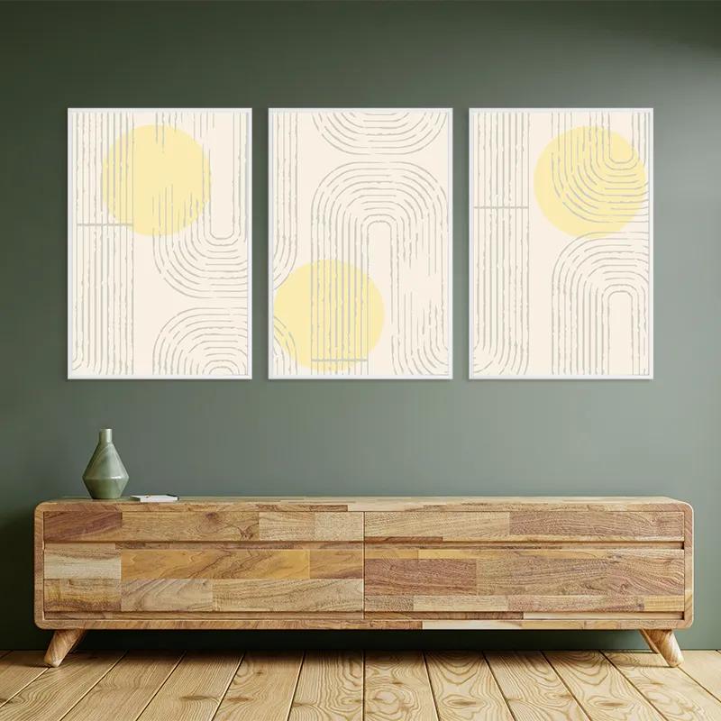 Mehrteiliges Leinwandbild Boho Home Decor mockup 2