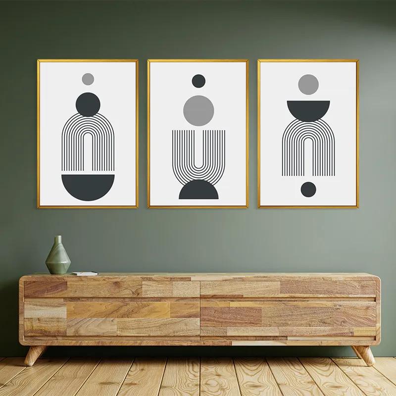 Mehrteiliges Leinwandbild Greyrt mockup 2