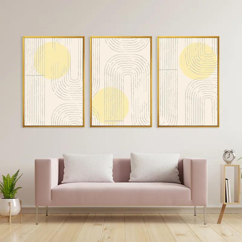 Mehrteiliges Leinwandbild Boho Home Decor mockup 3