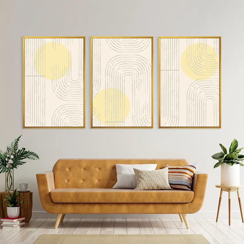 Mehrteiliges Leinwandbild Boho Home Decor mockup 4