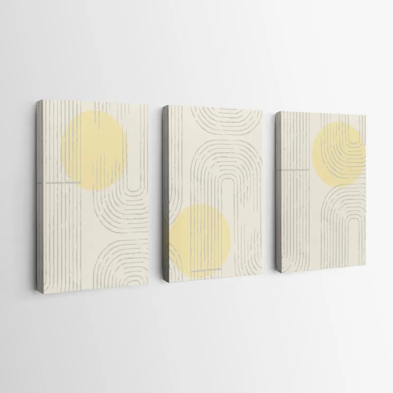 Mehrteiliges Leinwandbild Boho Home Decor mockup 0