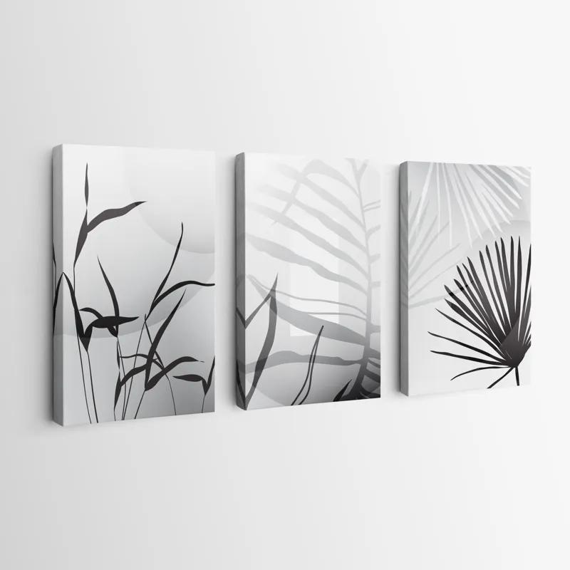 Mehrteiliges Leinwandbild Leaf Shadow mockup 0