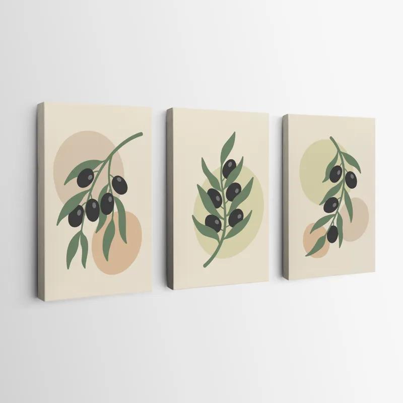 Mehrteiliges Leinwandbild Oliveranch mockup 0