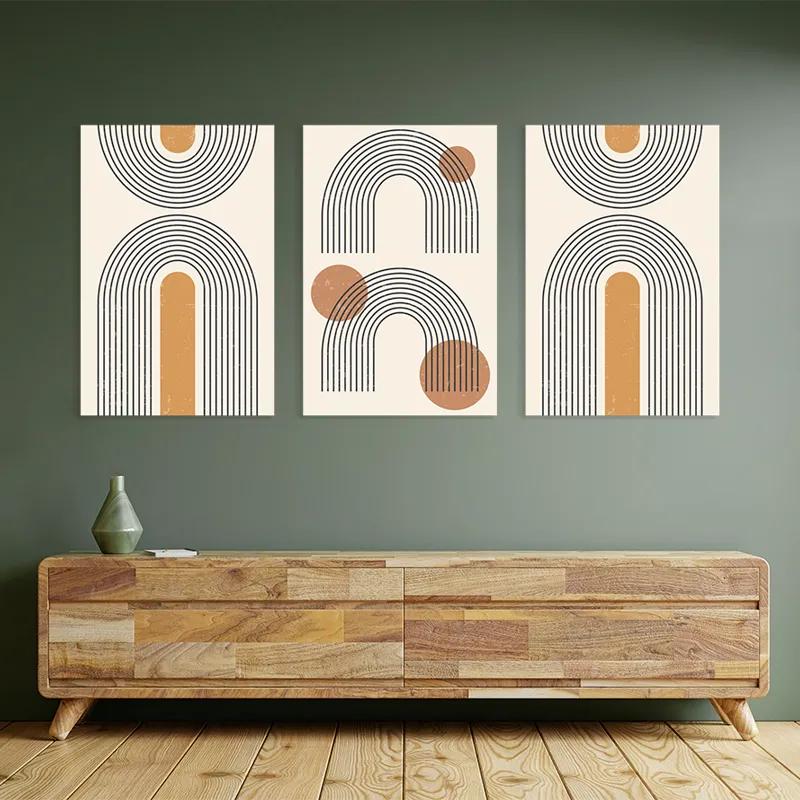 Mehrteiliges Leinwandbild Arch Poster Set mockup 2