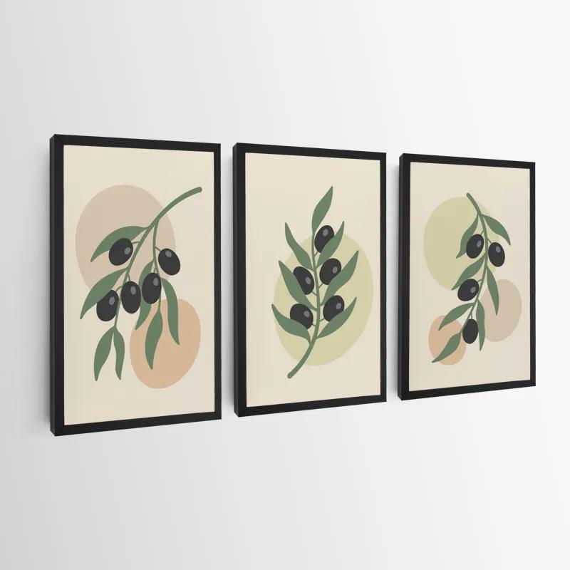 Mehrteiliges Leinwandbild Oliveranch mockup 0