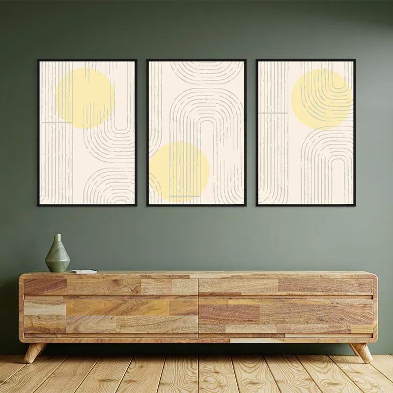 Mehrteiliges Leinwandbild Boho Home Decor mockup 2