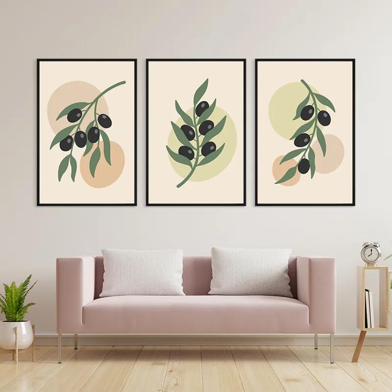 Mehrteiliges Leinwandbild Oliveranch mockup 3