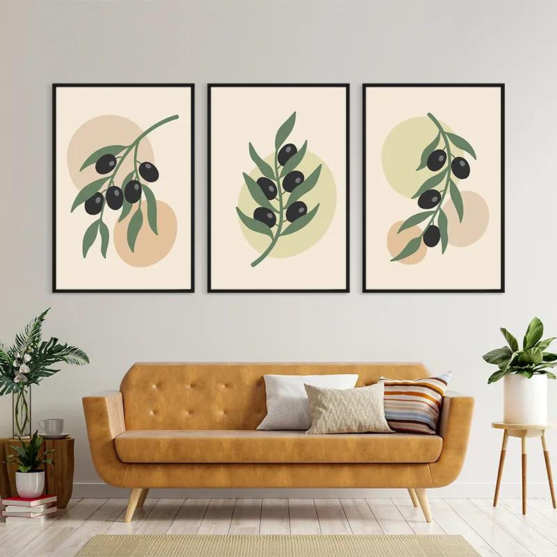 Mehrteiliges Leinwandbild Oliveranch mockup 4