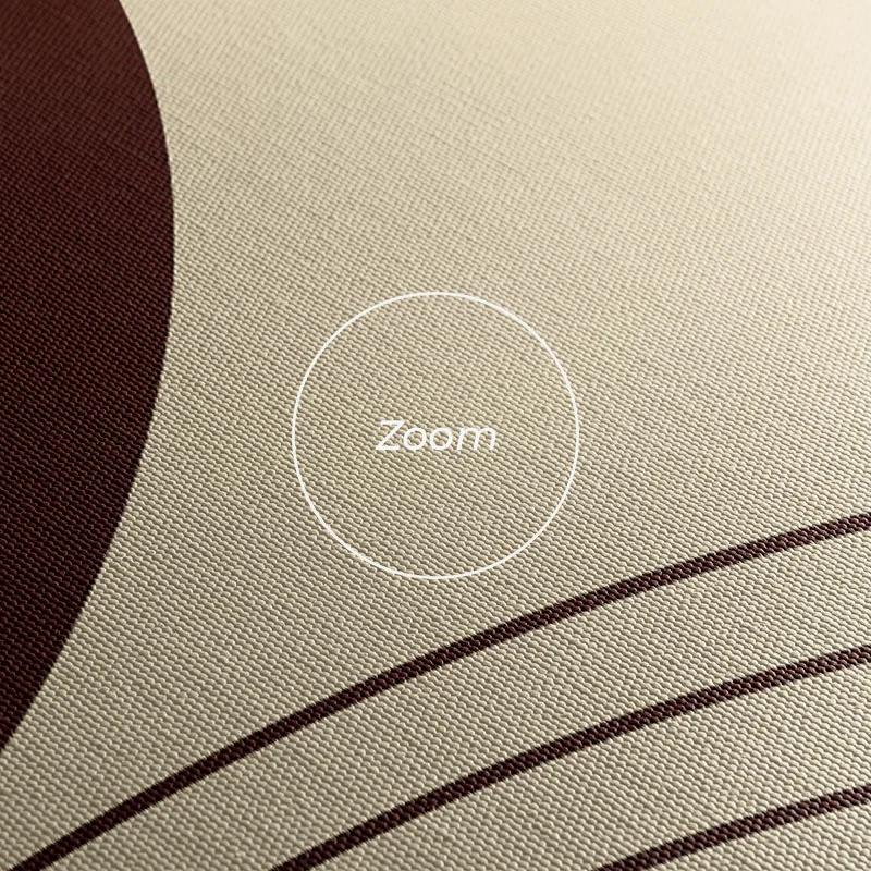 Mehrteiliges Leinwandbild Cream Set mockup 1