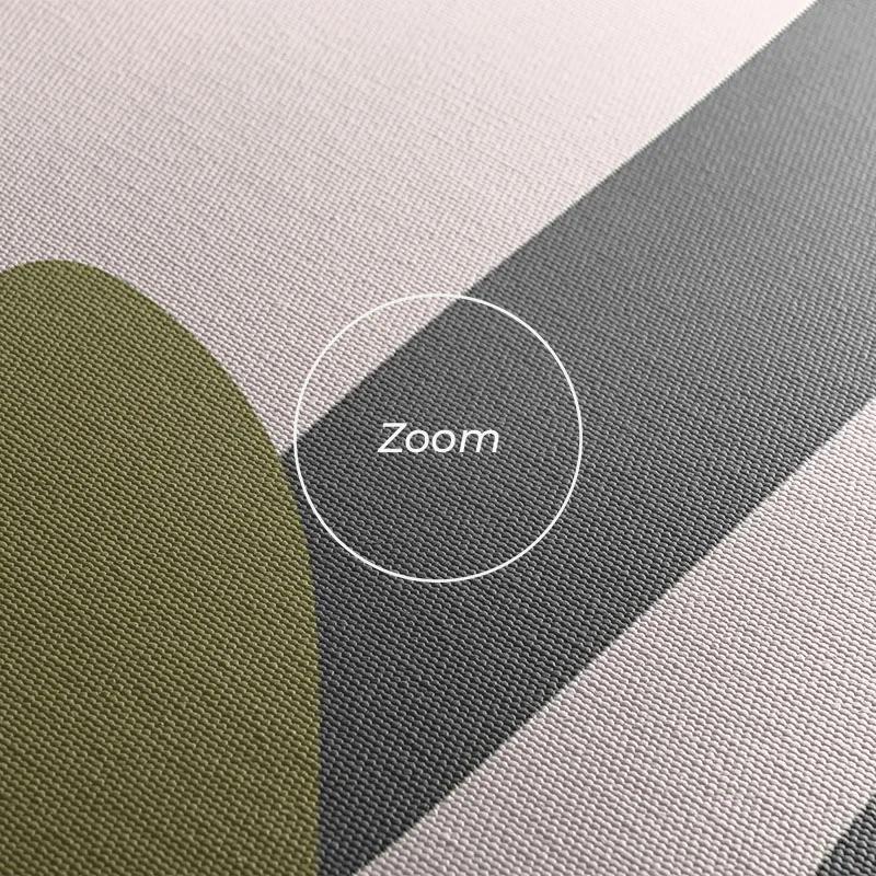 Mehrteiliges Leinwandbild Cute Leaf mockup 1