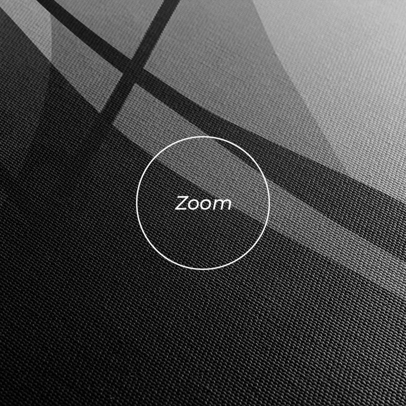 Mehrteiliges Leinwandbild Grey Leaf Set mockup 1