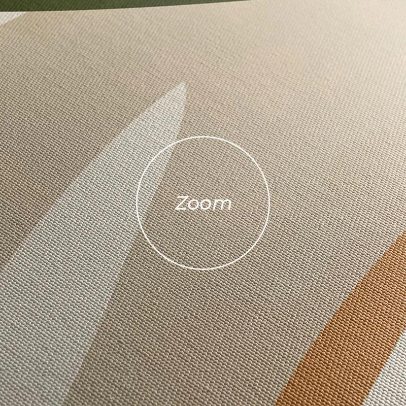 Mehrteiliges Leinwandbild Leaves Organicrt mockup 1