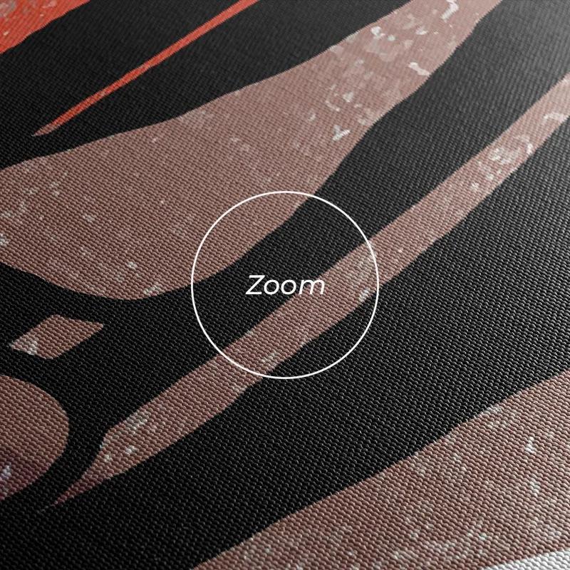 Mehrteiliges Leinwandbild Pretty Leaf mockup 1