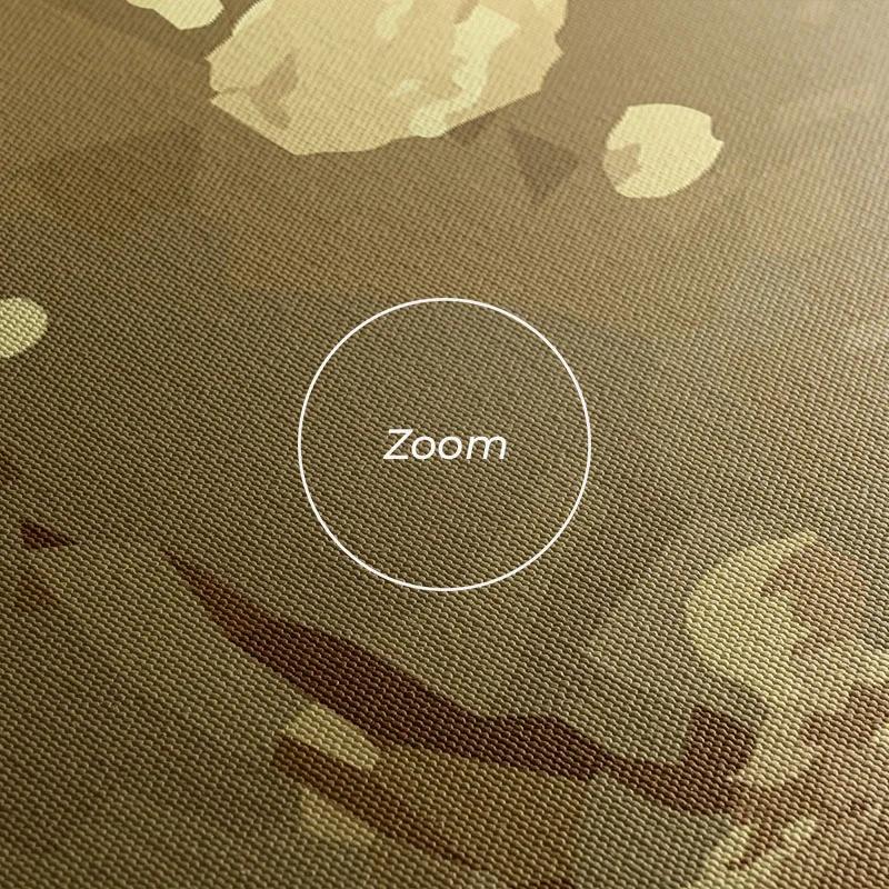 Mehrteiliges Leinwandbild Tropical Leaves mockup 1