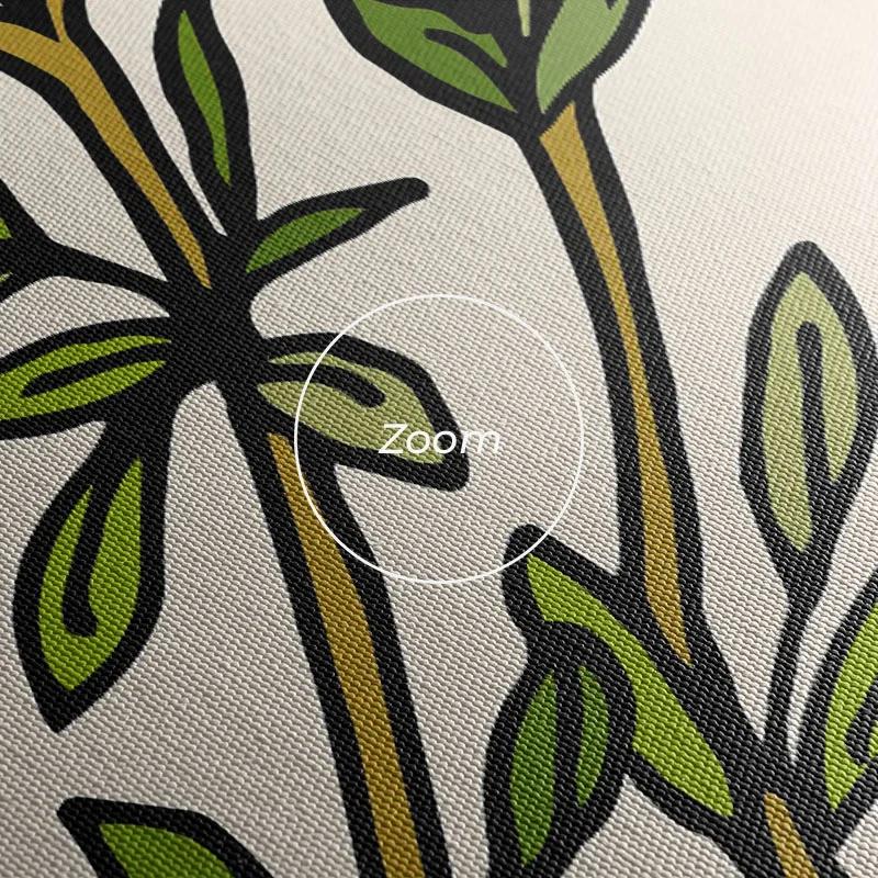 Mehrteiliges Leinwandbild Fresh Herbs mockup 1