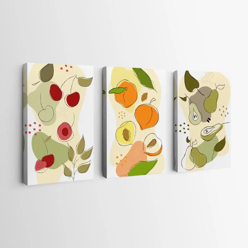 Minimalist Fruits mockup 0