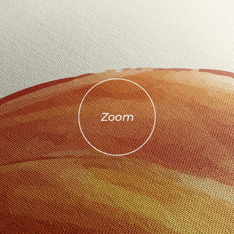 Mehrteiliges Leinwandbild Watercolor Fruit Set mockup 1