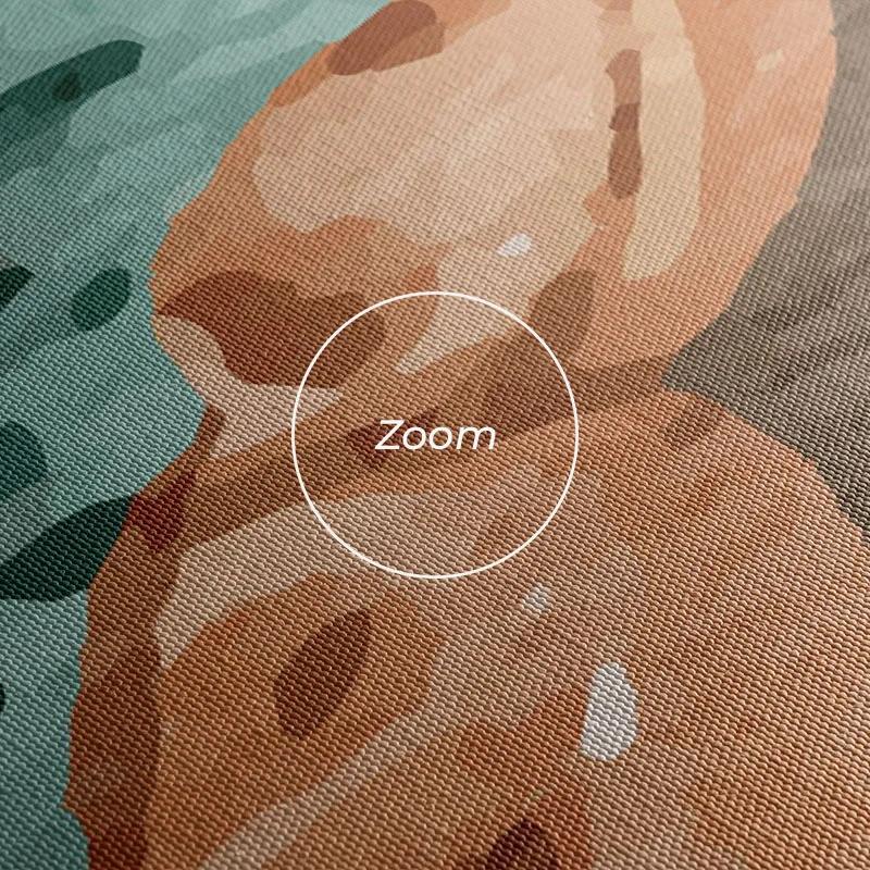 Mehrteiliges Leinwandbild Food Set mockup 1