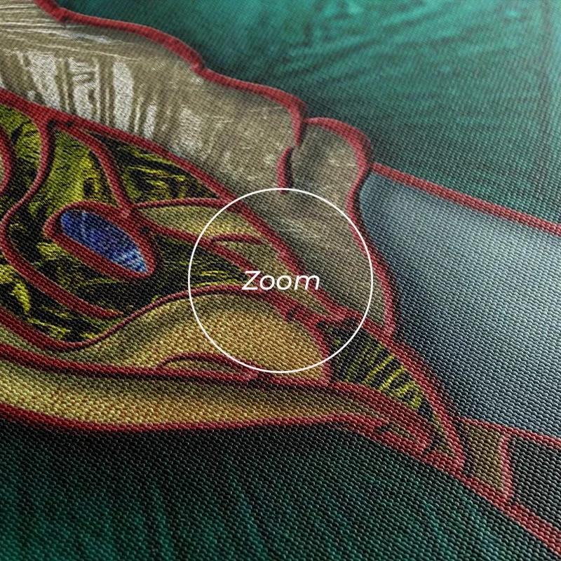 Mehrteiliges Leinwandbild Bluend Gold Elephant mockup 1