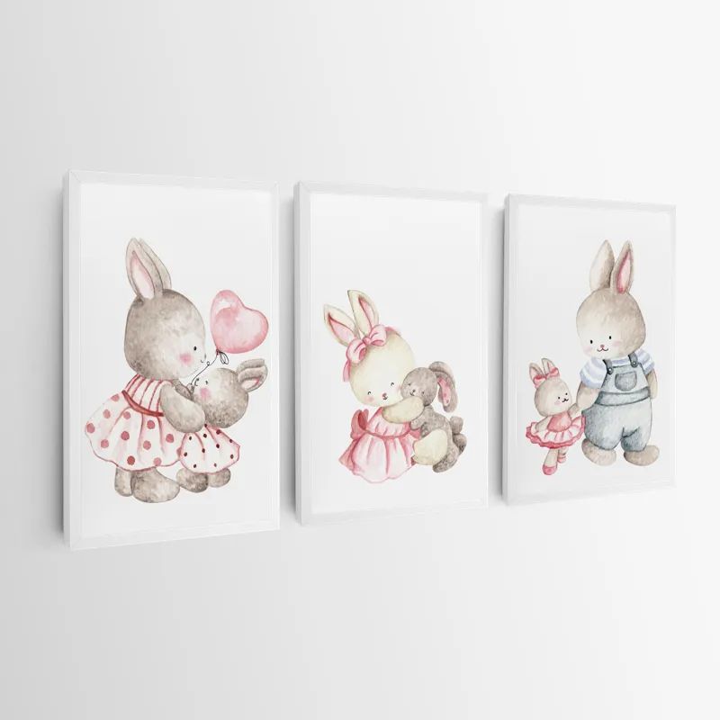Bunny Family mockup 0