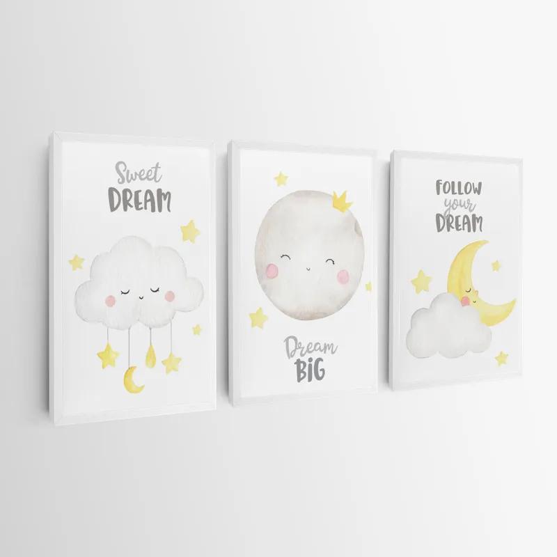 Mehrteiliges Leinwandbild Dreamig Set mockup 0