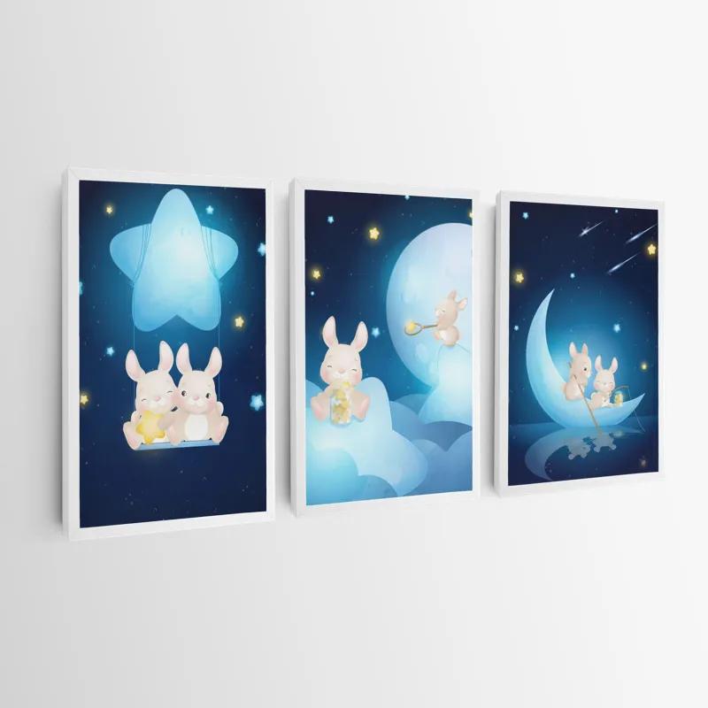 Mehrteiliges Leinwandbild Star Nightunny mockup 0