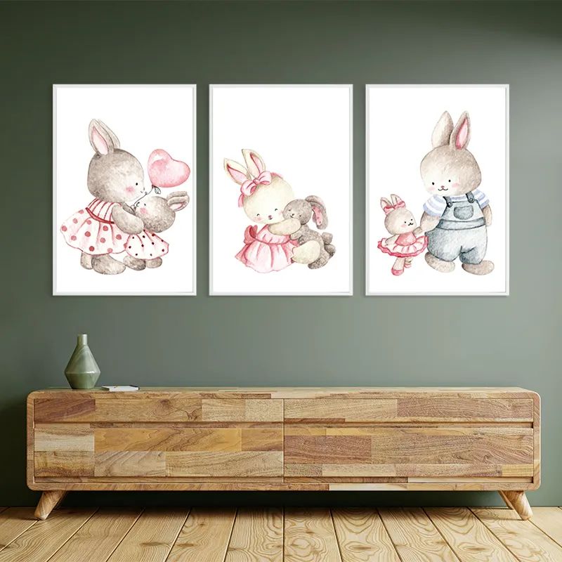 Bunny Family mockup 2