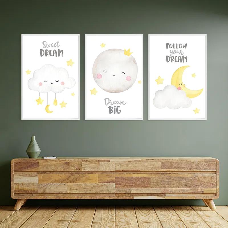 Mehrteiliges Leinwandbild Dreamig Set mockup 2