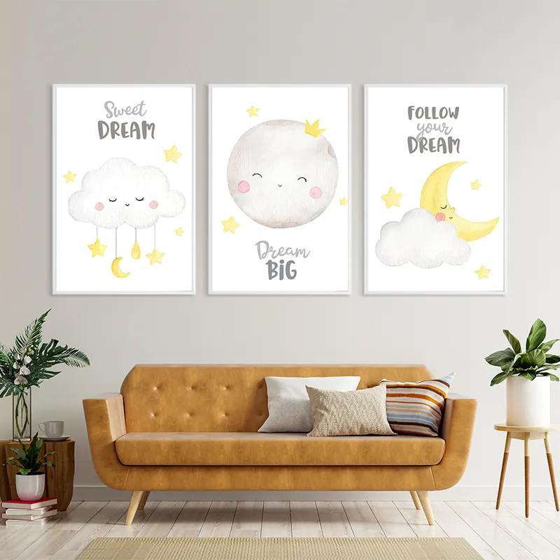 Mehrteiliges Leinwandbild Dreamig Set mockup 4