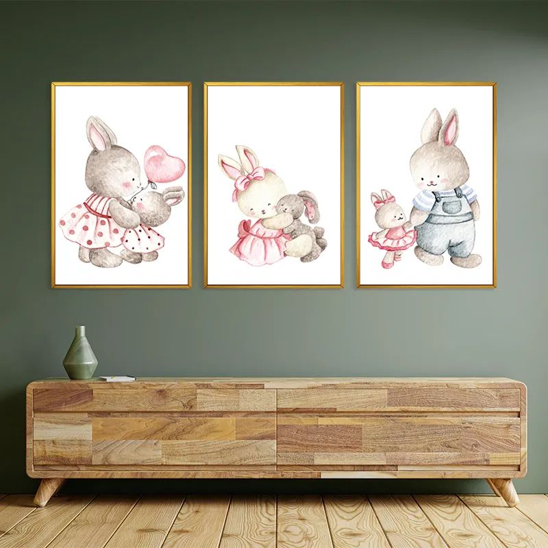 Bunny Family mockup 2