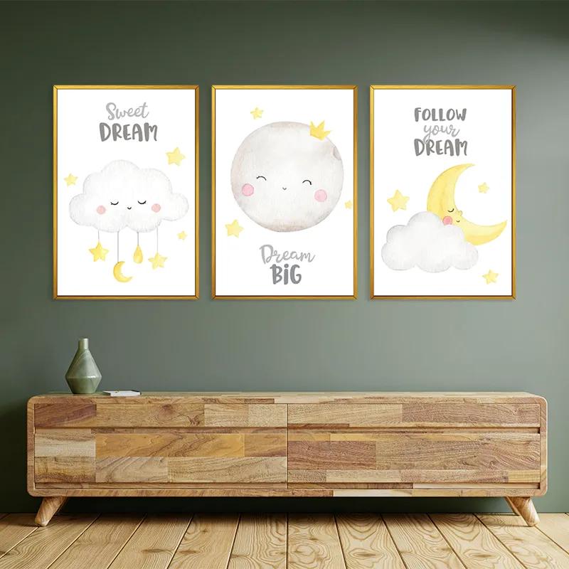 Mehrteiliges Leinwandbild Dreamig Set mockup 2