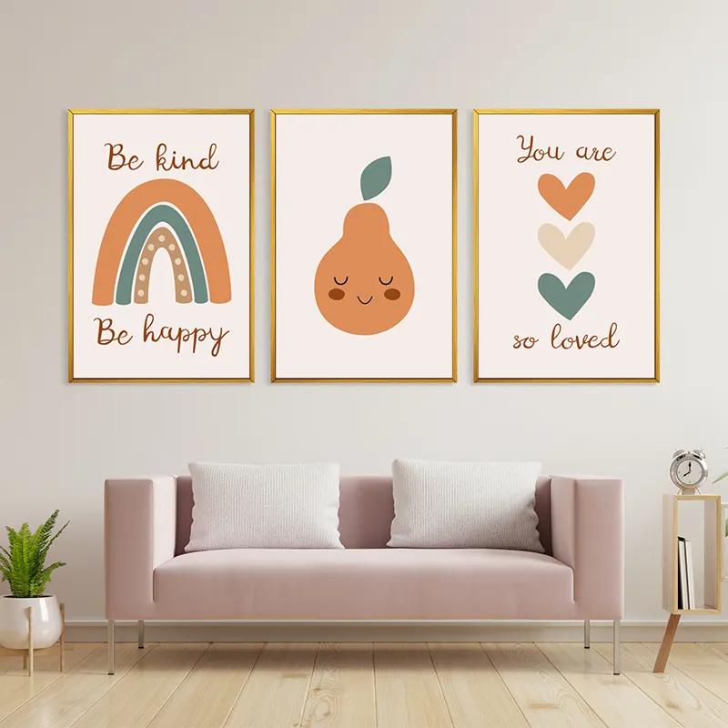 Mehrteiliges Leinwandbild Baby So Loved mockup 3